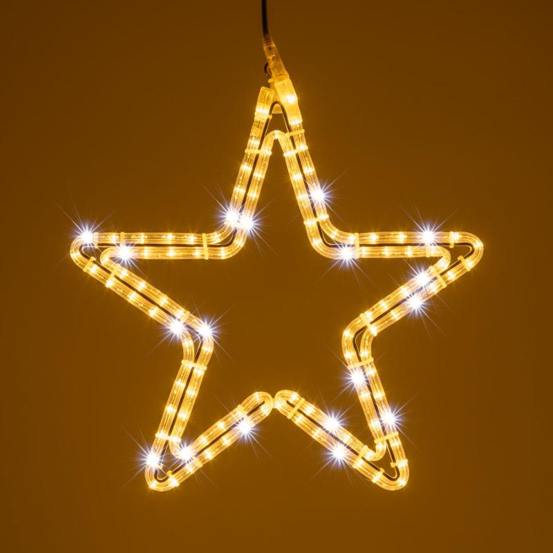 2D Figure Lights | 47 x 45cm Rope light Light Star, 116 Warm white and cold white LEDs – PML series 2D Figure Lights 2D Figure Lights