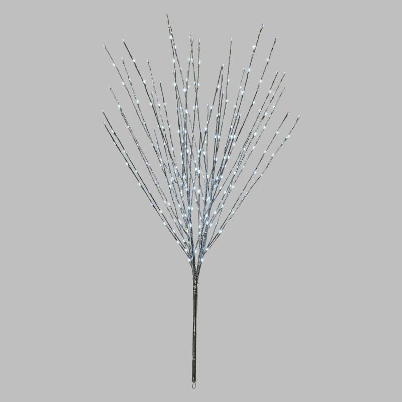 Branch Lights | 1.8m Silver Branch Lights, 288 White LEDs, Clear Cable Branch Lights Branch Lights