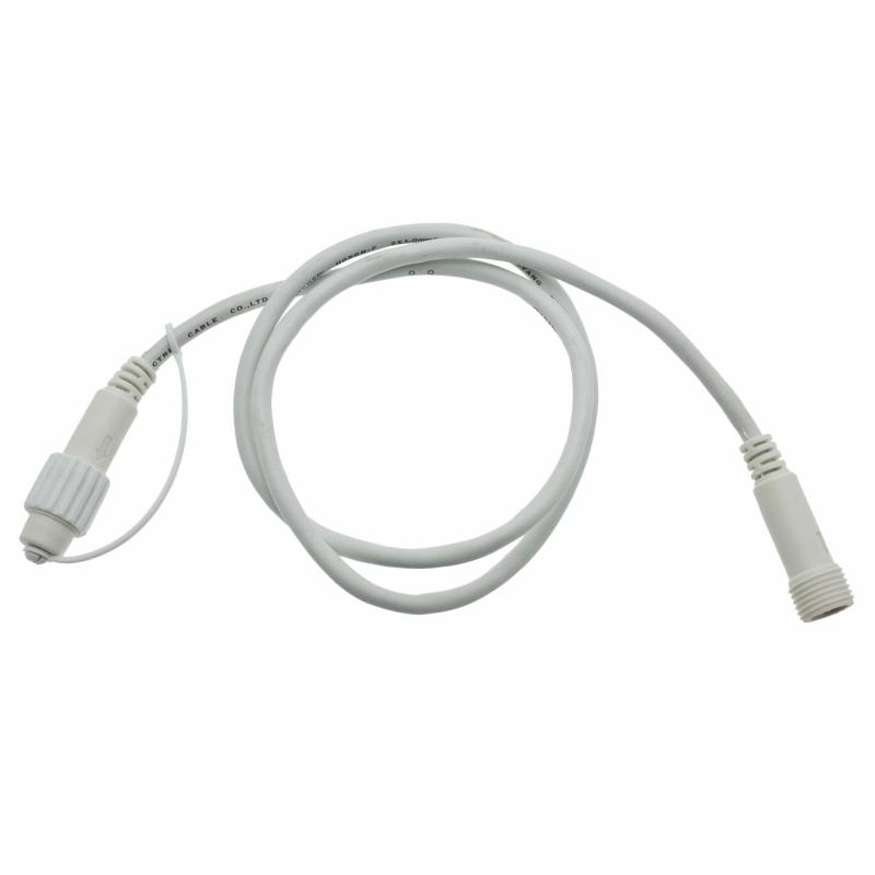 Extension Leads and Multi-Connectors | PML 1m Extension Cable, White Cable, IP67 – PML series Accessories Extension Leads & Multi-Connectors