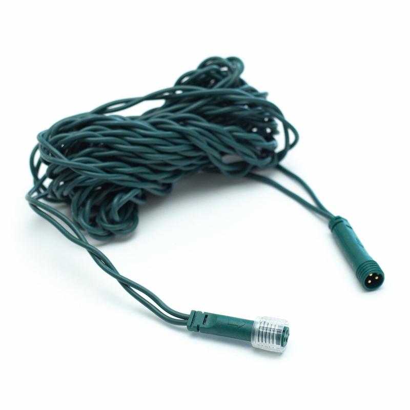 Extension Leads and Multi-Connectors | Twinkly Pro, 5 meters Green Cable Extension – TWINKLY PRO Accessories Extension Leads & Multi-Connectors