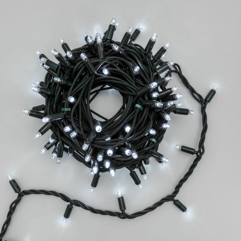 LED Strings | 10m 120 White Maxiled String Lights, Green Cable, Connectable – PML series LED Strings LED Strings