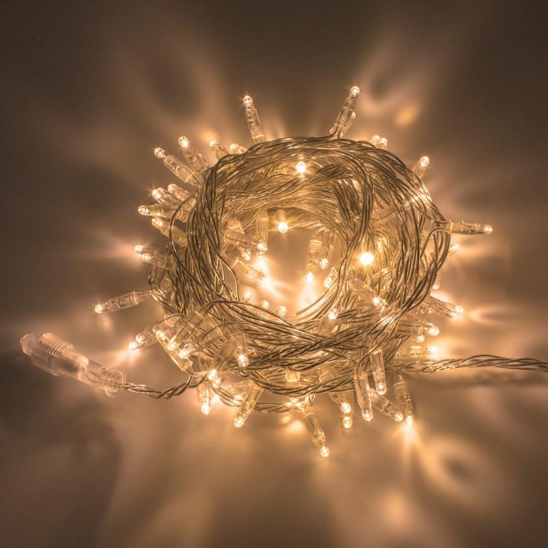 LED Strings | 10m 96 Warm White Maxiled String Lights, Clear Cable, Connectable – PL24V LED Strings LED Strings