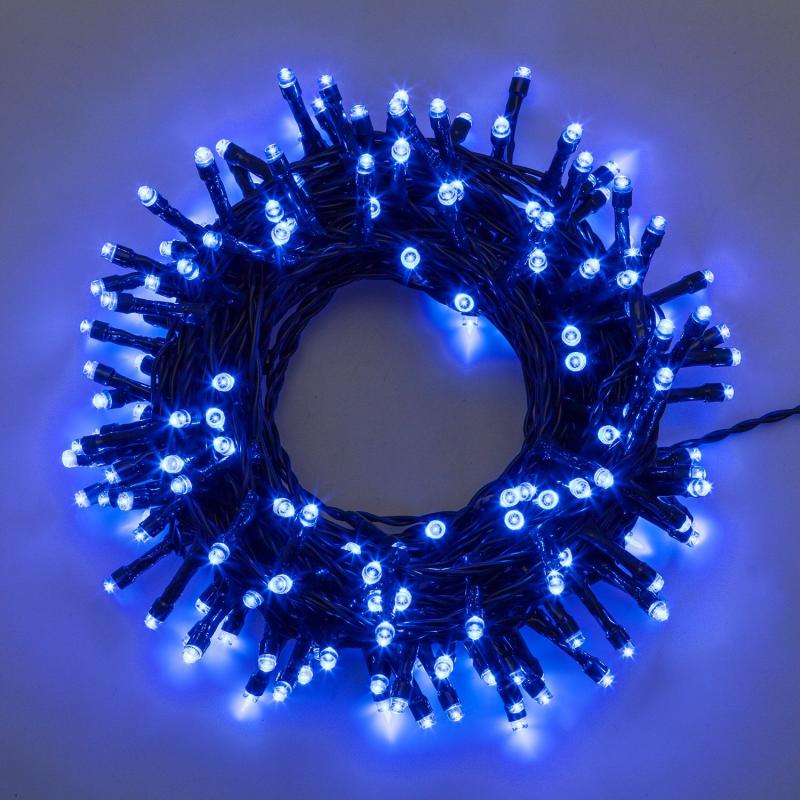 LED Strings | 11.5m 160 Blu LEDs String Lights, Green Cable LED Strings LED Strings