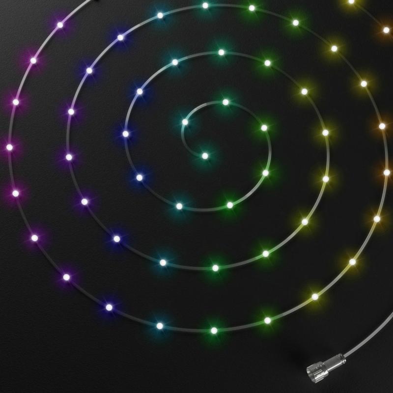 LED Strings | 12,5m, 250 Pixel Leds RGB and Warm White, Dots Lights String, Twinkly Plus, Clear Cable – TWINKLY PLUS LED Strings LED Strings