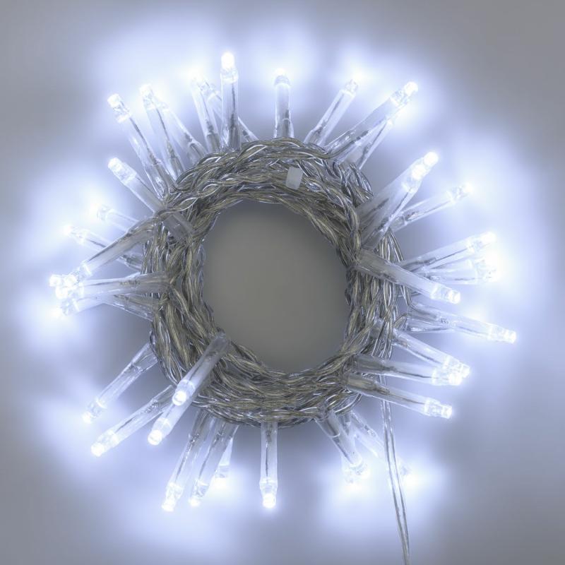 LED Strings | 2.8m 40 White MiniLEDs String Lights, Clear Cable – 3mm miniLED Strings LED Strings LED Strings