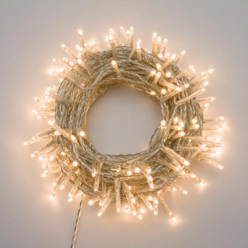 LED Strings | 24.5m String Lights, 600 Warm White LEDs, Clear Cable – 5mm LED Strings LED Strings LED Strings