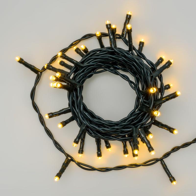 LED Strings | 4m 40 Warm White LEDs String Lights, Green Cable, Indoor LED Strings LED Strings