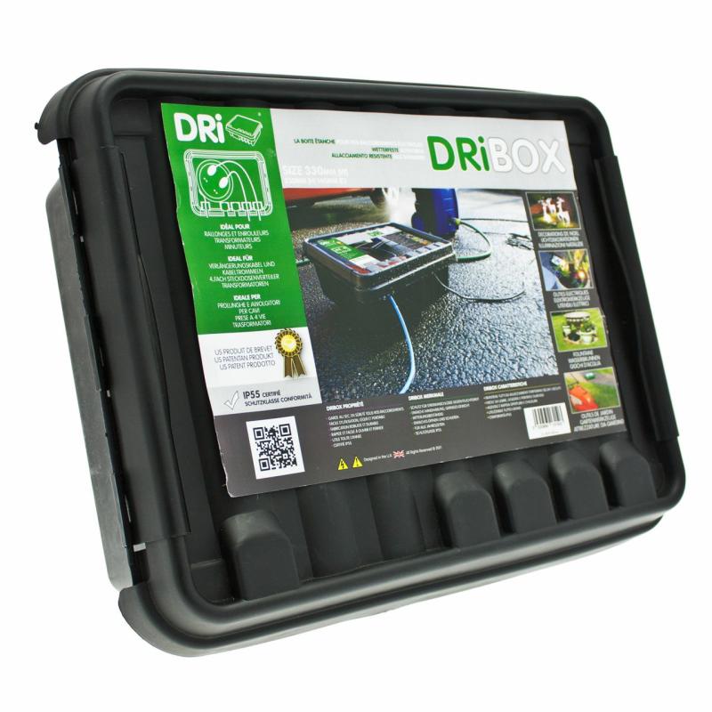 Optional Accessories | 330 x 230 x 140 mm, Dri-Box Weatherproof Box IP55, Black Accessories Optional Accessories