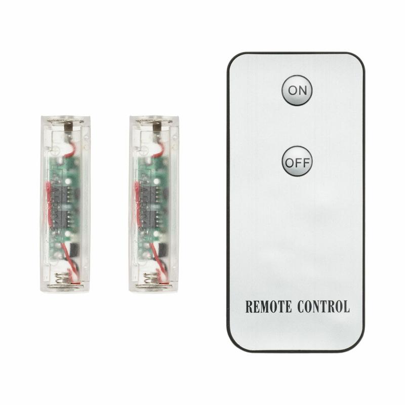 Optional Accessories | Optional IR Remote Control with 2 Receivers for Decorations with Battery Holder Accessories Optional Accessories