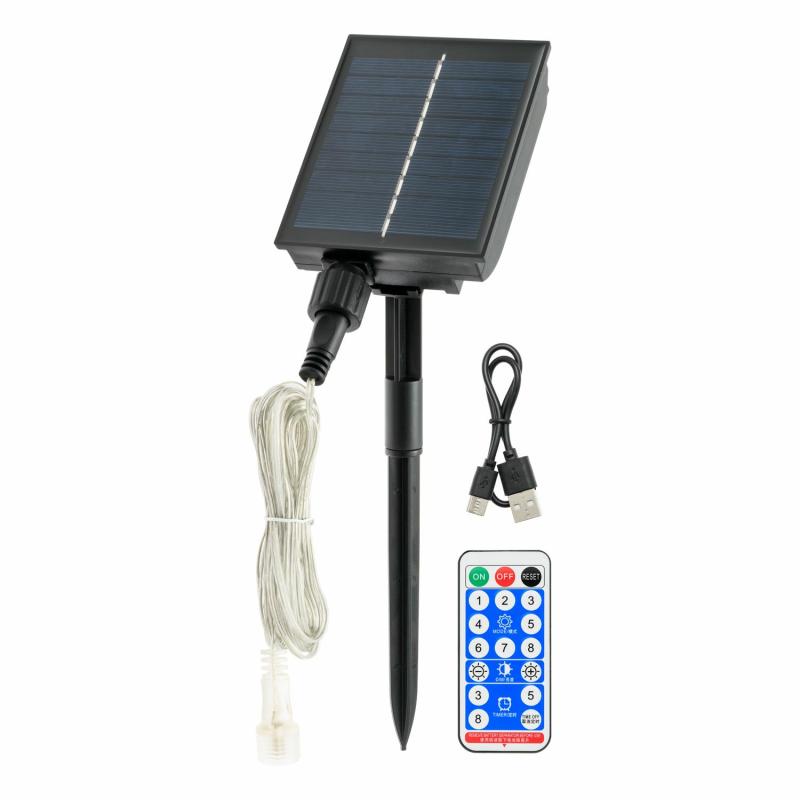 Power Supplies and Controllers | Smart Connect Solar Panel, up to 600 LEDs, USB rechargeable, with Remote Control – SMART CONNECT Accessories Power Supplies & Controllers