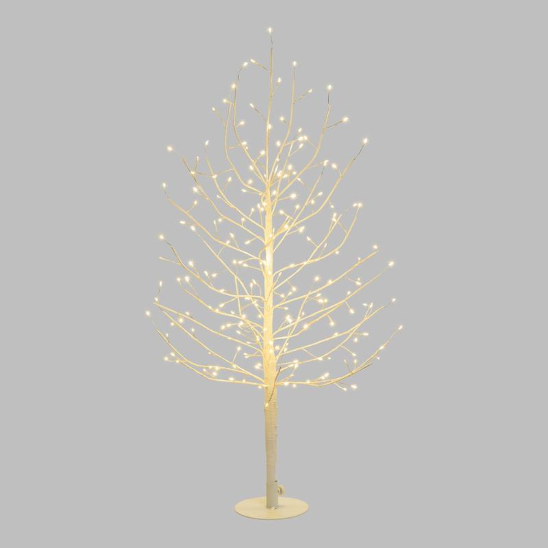 Tree Lights | White Linden Branch Tree, h 0.9 m, 240 Warm White MicroLEDs, Indoor use Branches & Tree Lights Tree Lights