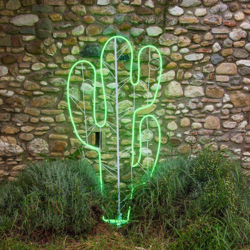 2D Figure Lights | Cactus Figure Rope Lights Neon Effect, 165 cm, 672 Leds Green – LED NEON FIGURES 2D Figure Lights 2D Figure Lights